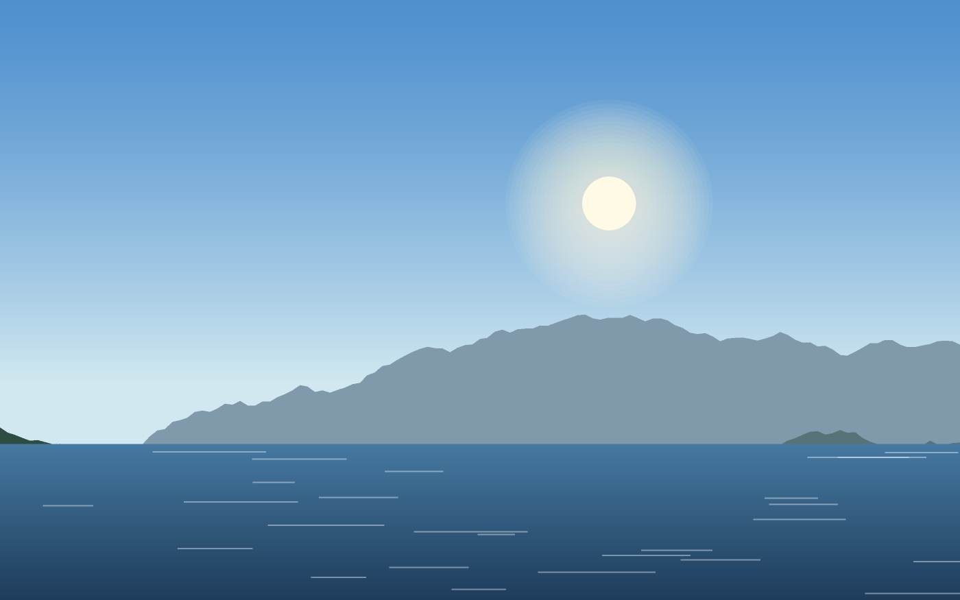 Landschaftsillustration