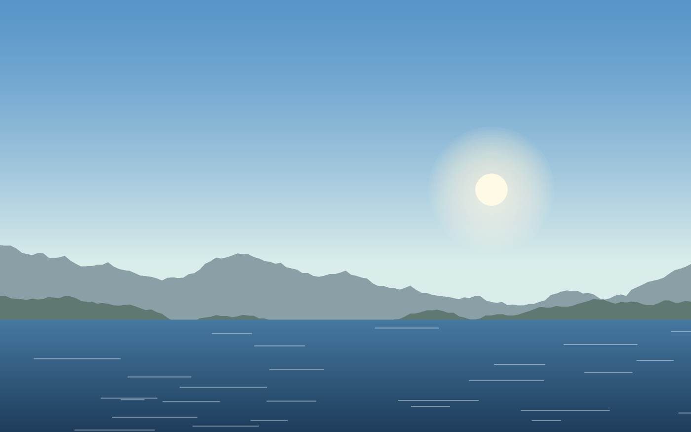 Landschapsillustratie