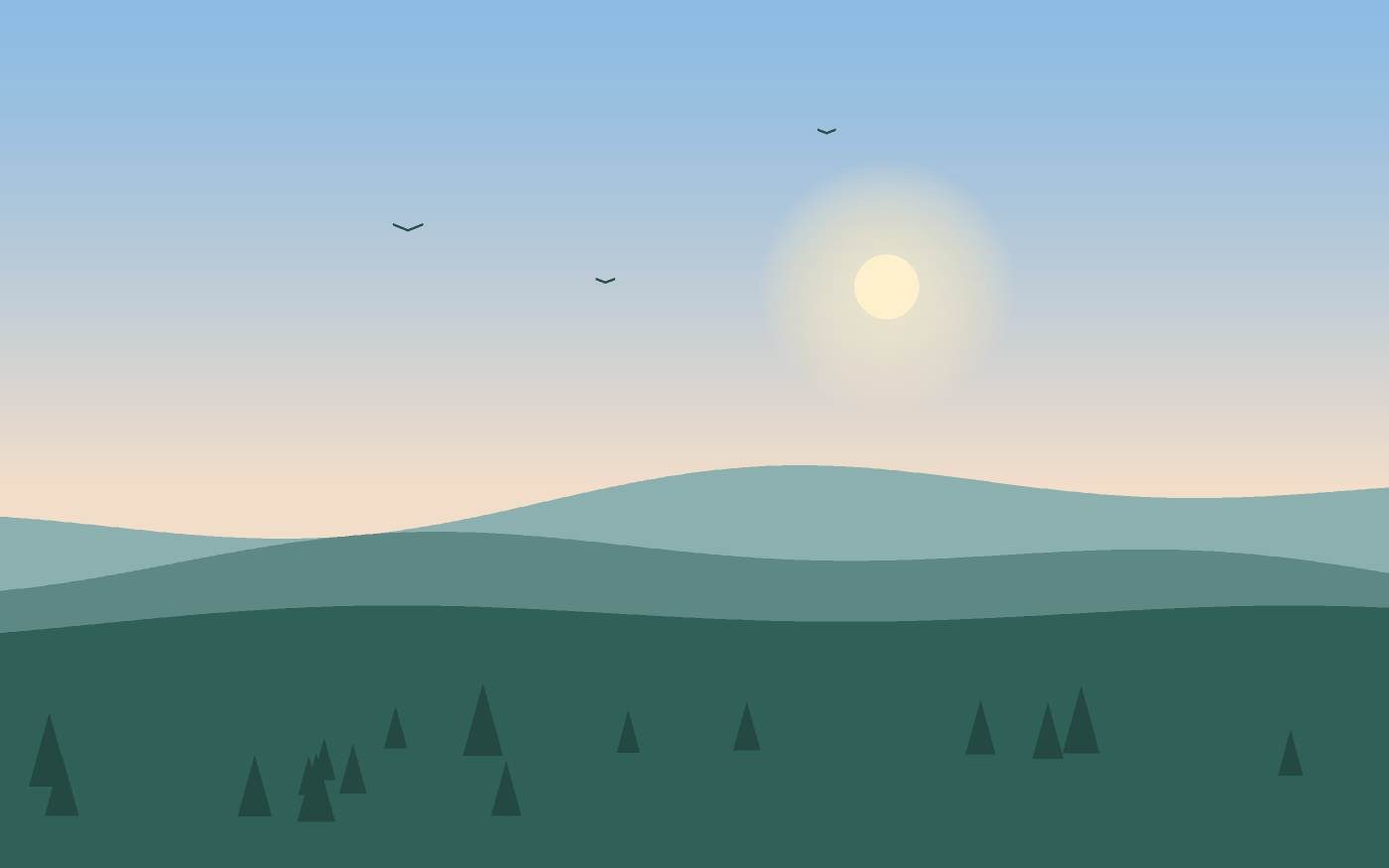 Landskabsillustration