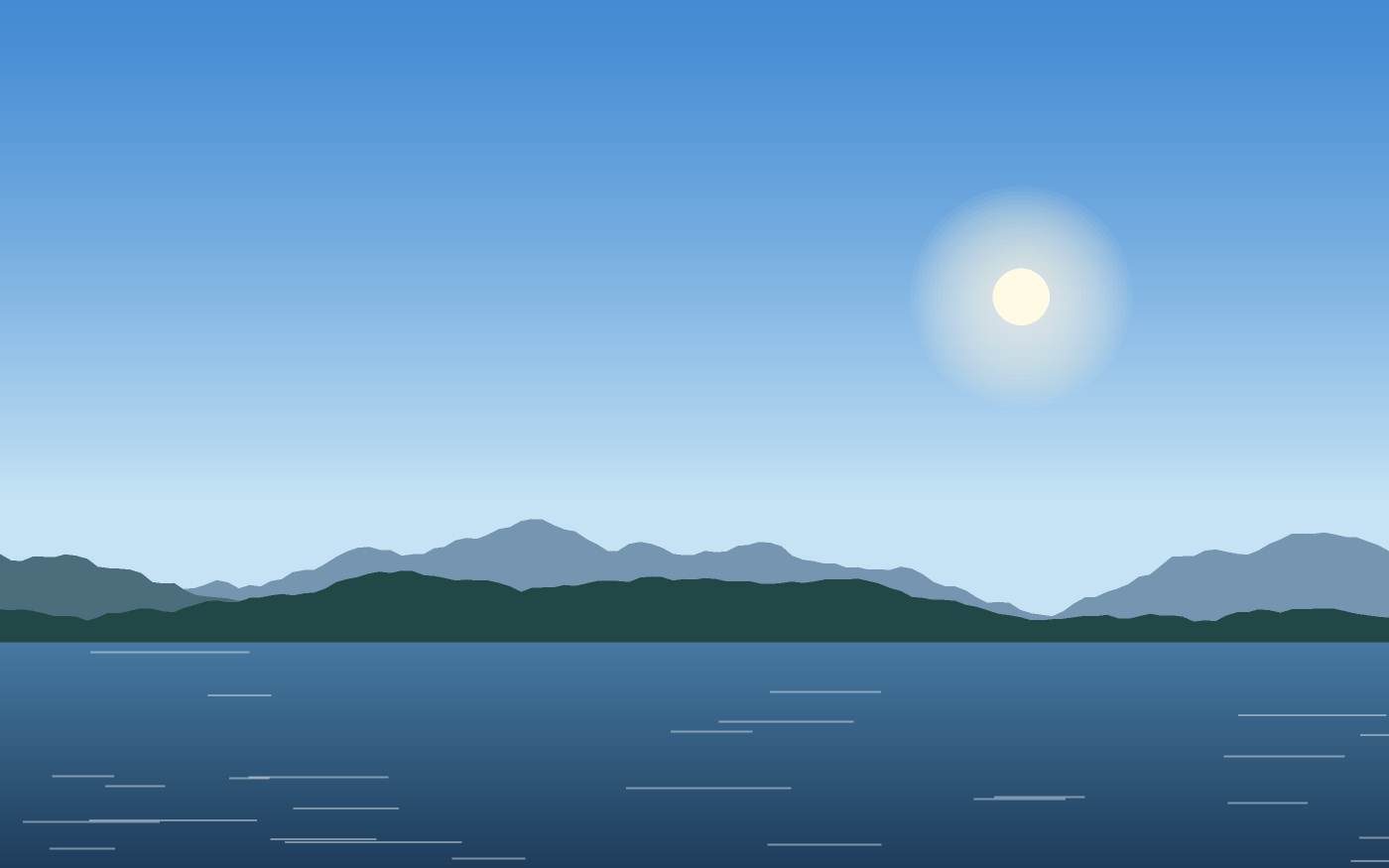 Landskabsillustration