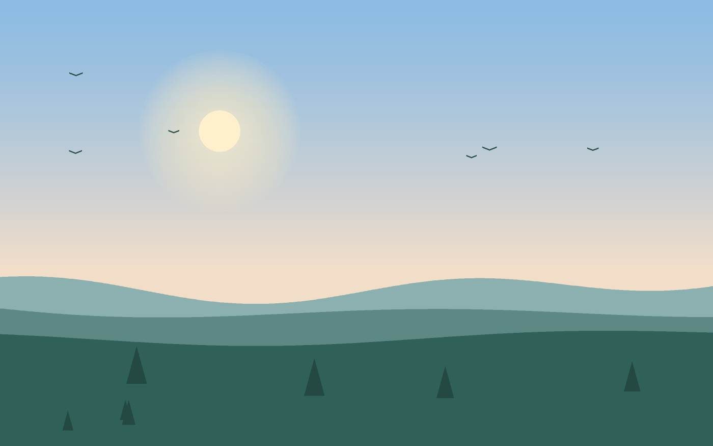 Landskabsillustration