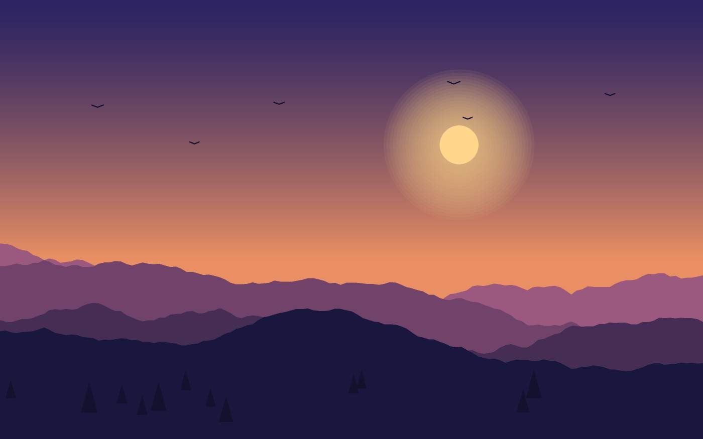 Illustration de paysage