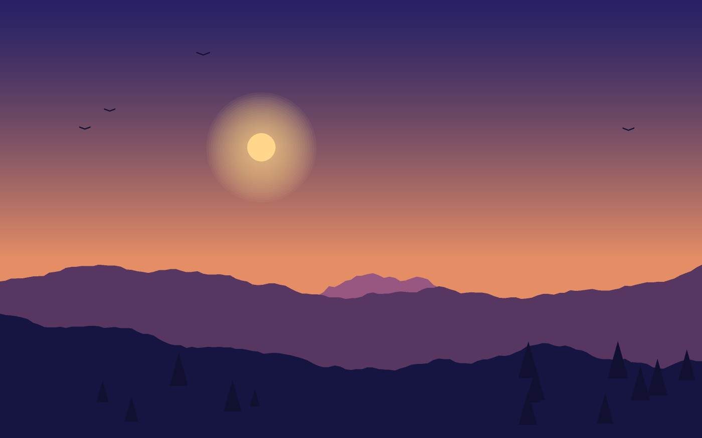 Landskapsillustration