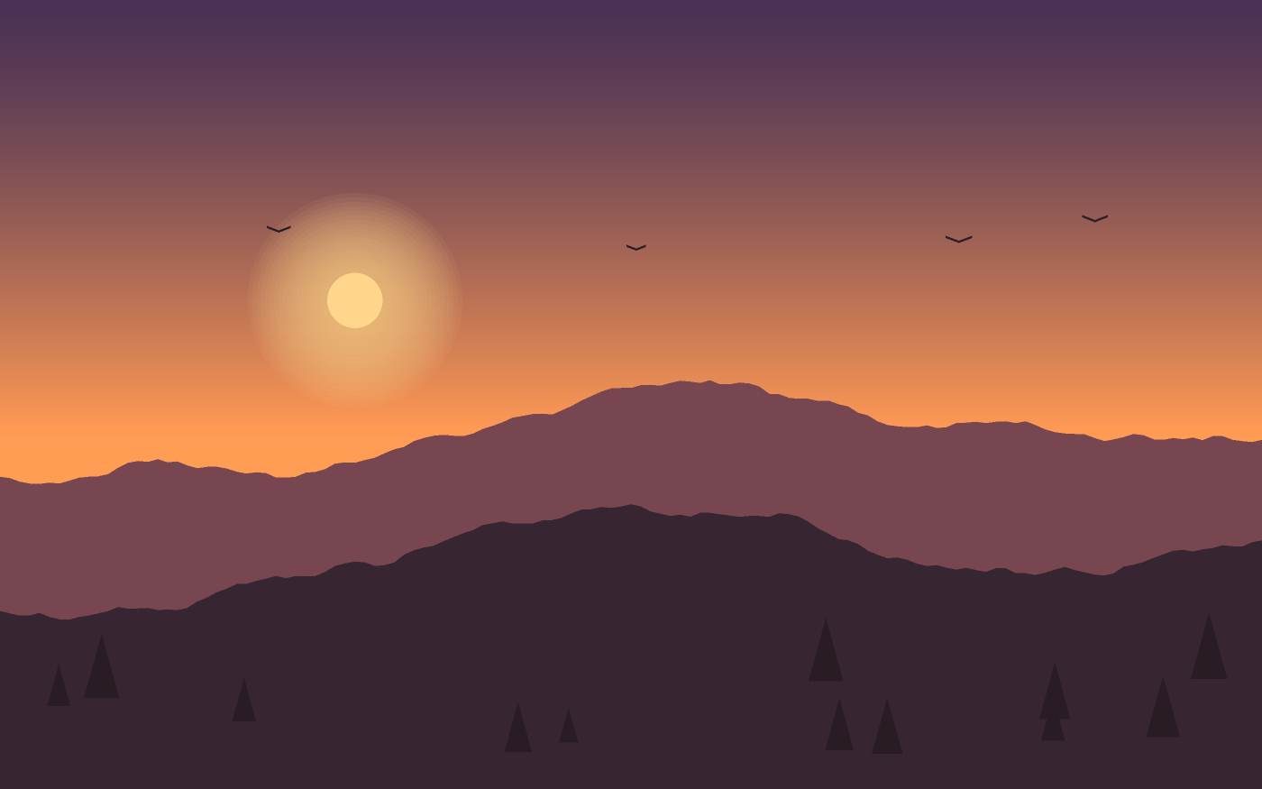 Landscape illustration