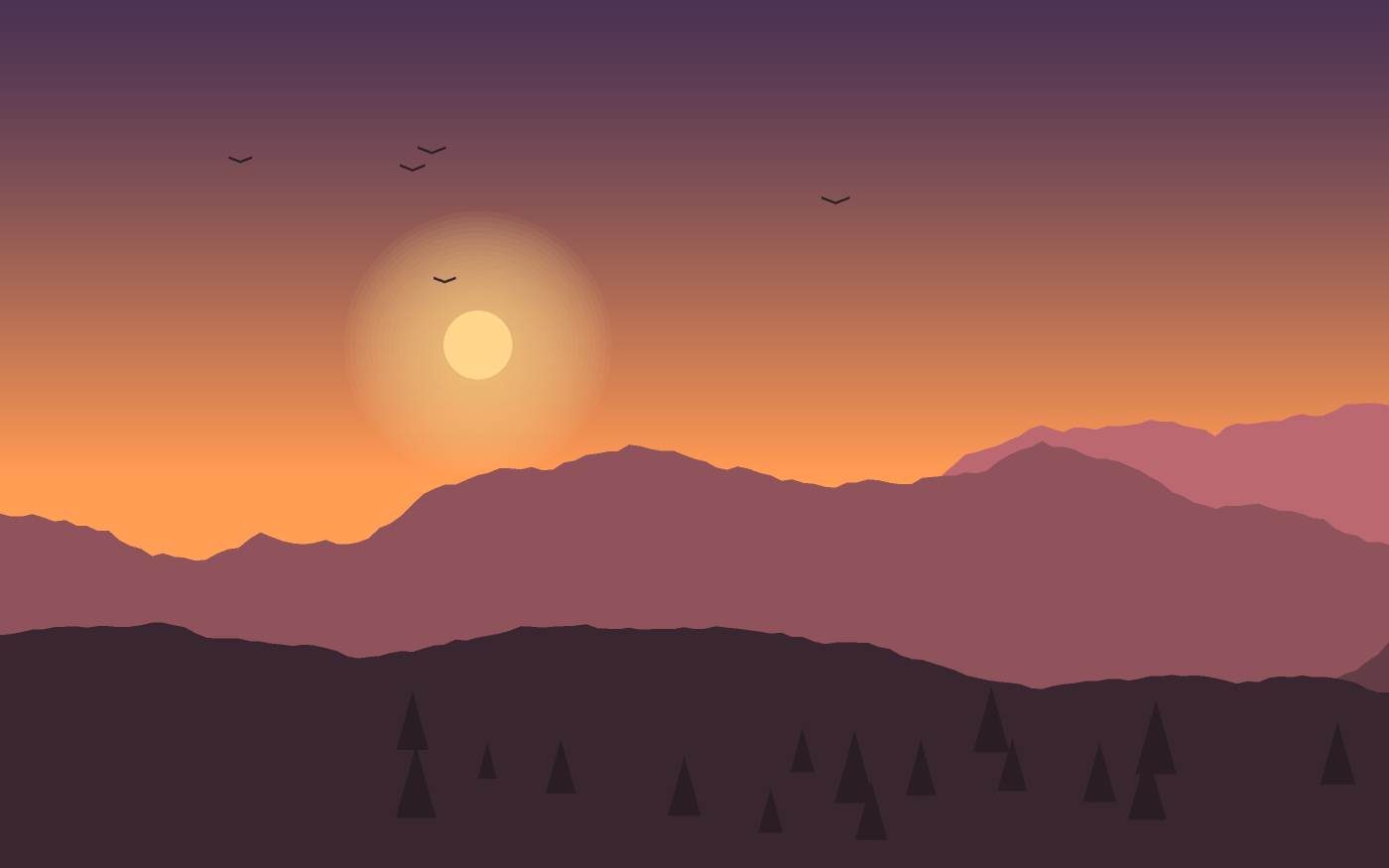 Landscape illustration